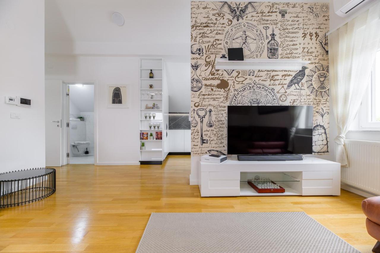 شقة Flexible Selfcheckins 49 - Zagreb - Parking - New - Luxury المظهر الخارجي الصورة